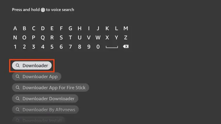 Rechercher Downloader